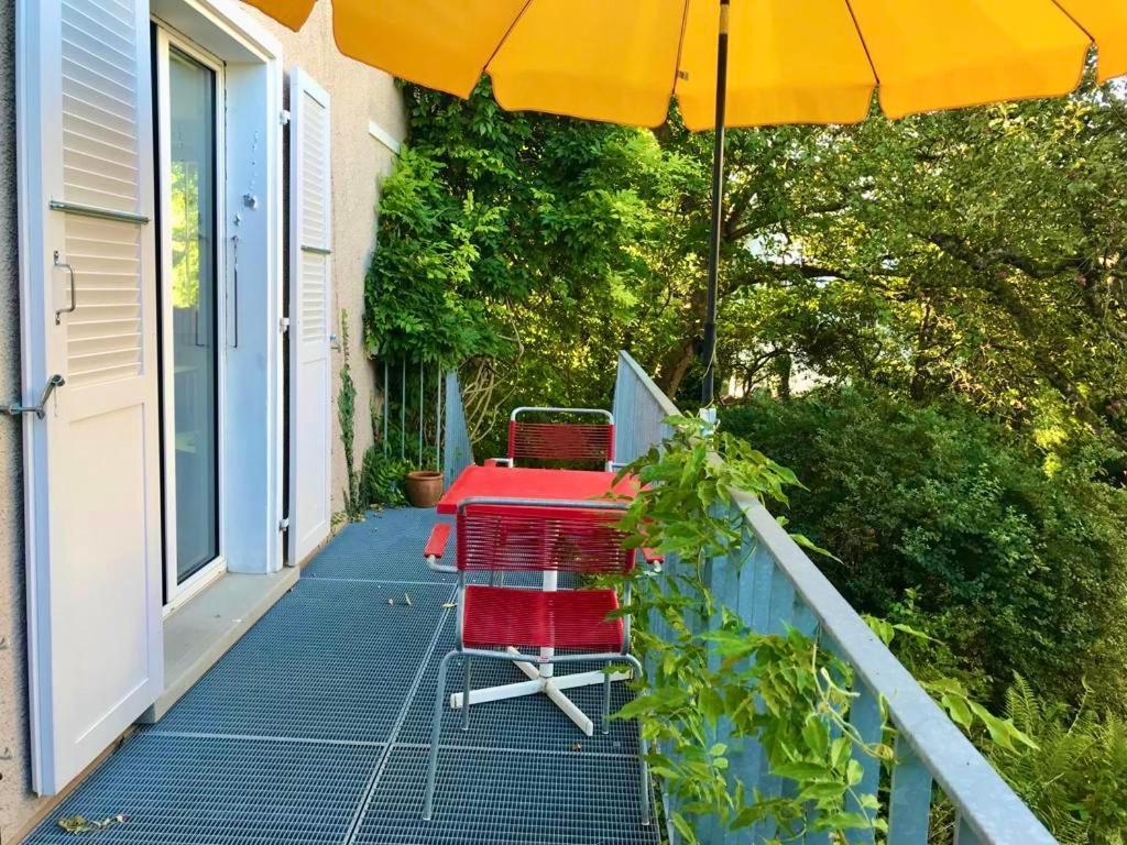Au Jardin Bed & Breakfast Zuchwil Dış mekan fotoğraf